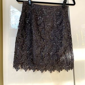NWT Lace Sequin Cocktail Party Skirt - dress up or down!